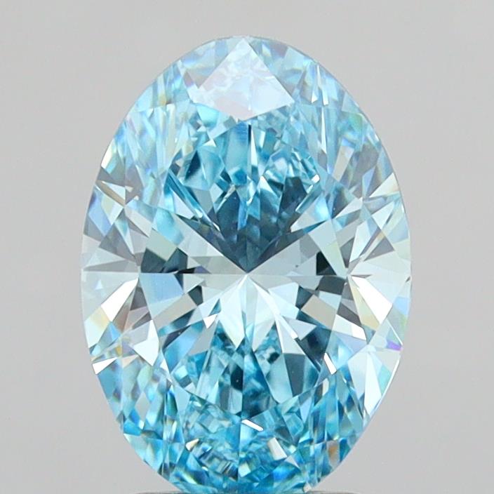 2.41ct Oval VVS2 Lab Created Diamond