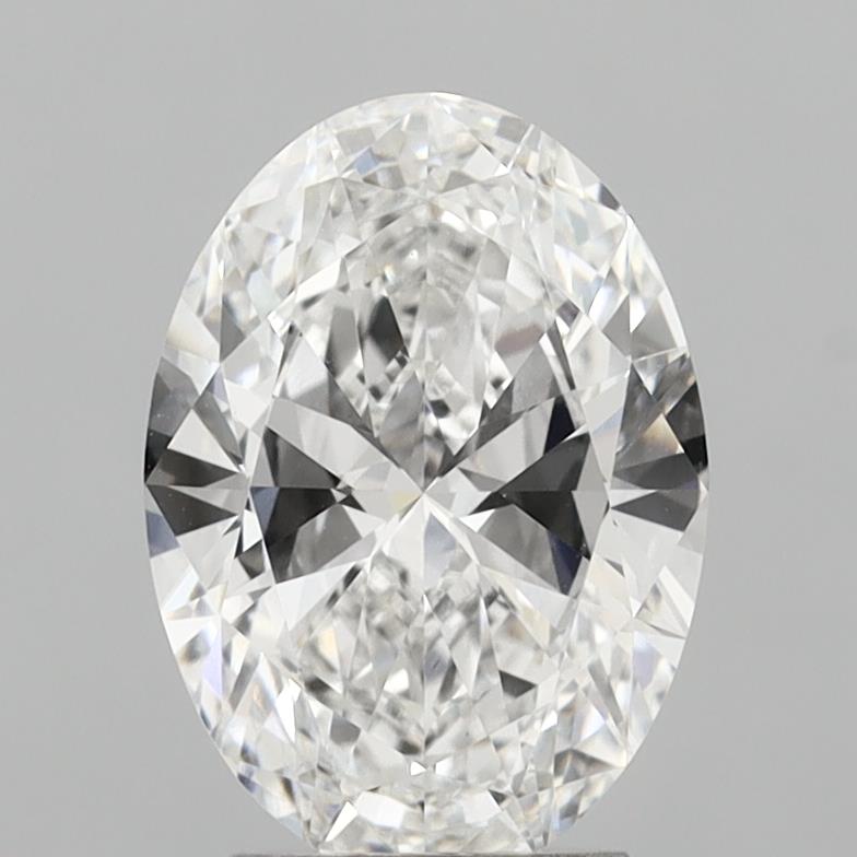 2.07ct Oval D VS1 Lab Created Diamond