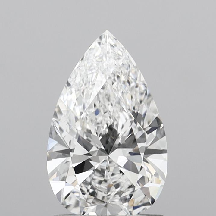 1.37ct Pear D VS1 Lab Created Diamond
