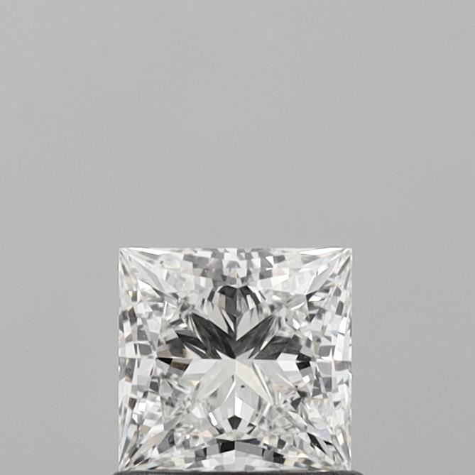 0.89ct Princess F VS1 Lab Created Diamond