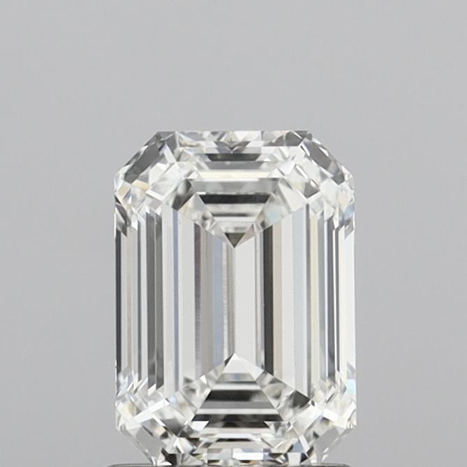 1.46ct Emerald F VS1 Lab Created Diamond