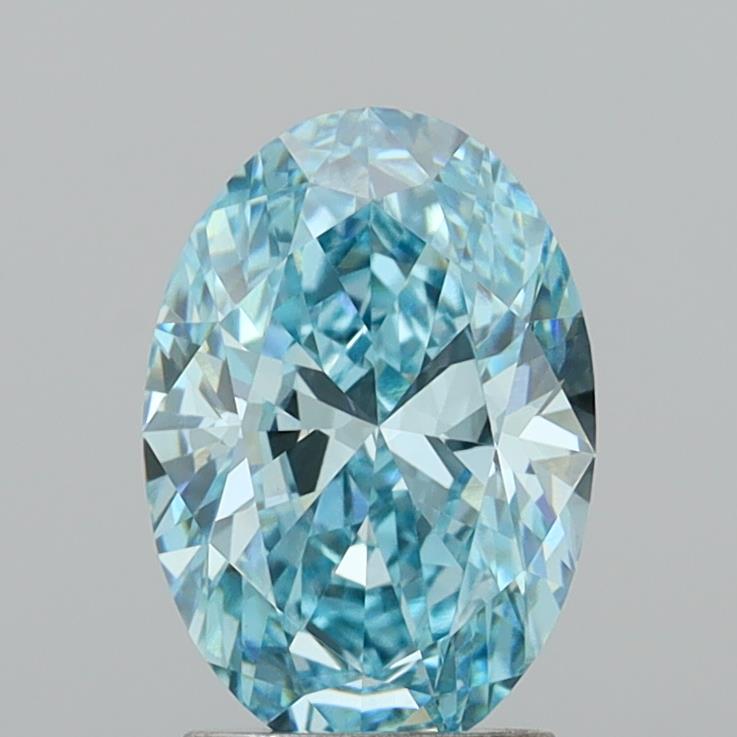 2.27ct Oval VVS1 Lab Created Diamond