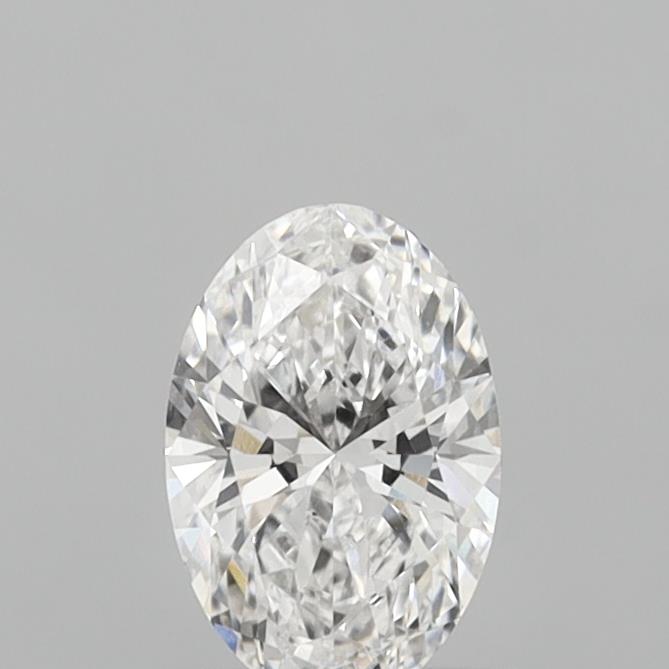 0.97ct Oval D VVS2 Lab Created Diamond