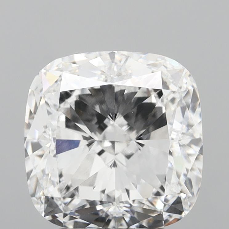 3.02ct Cushion D VVS2 Lab Created Diamond