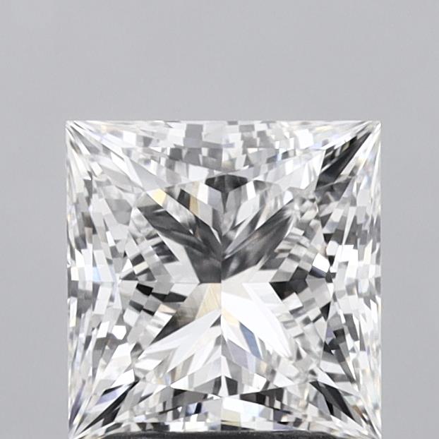 2.3ct Princess E VVS2 Lab Created Diamond
