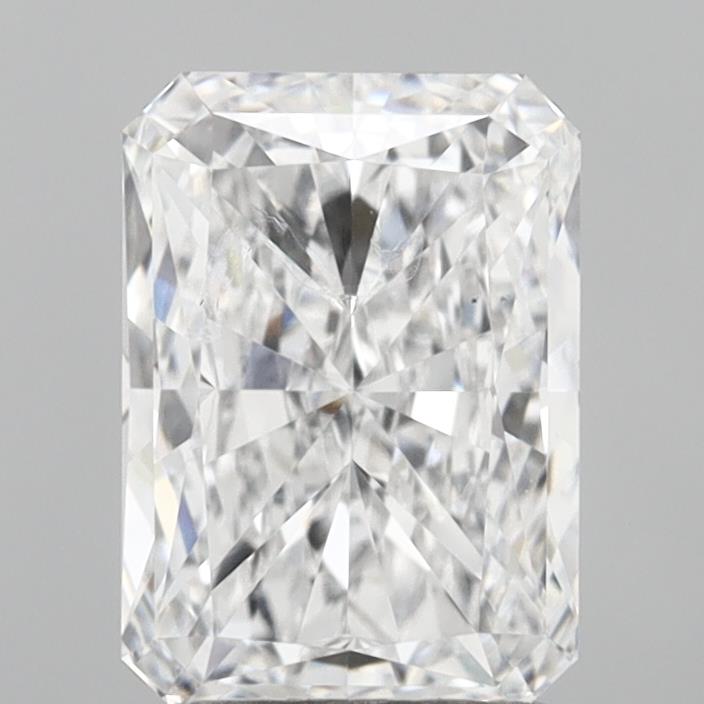 2.01ct Radiant D VS1 Lab Created Diamond