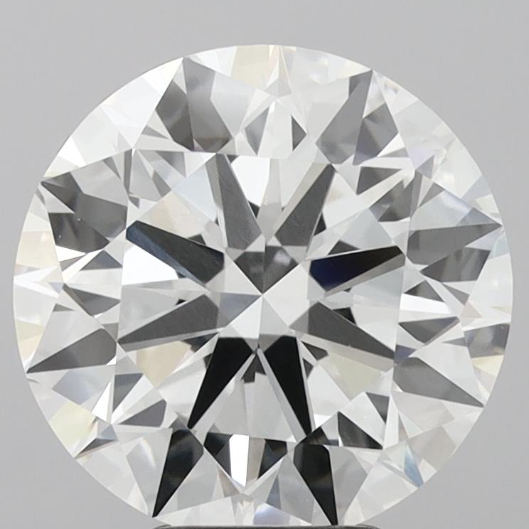5.63ct Round E VVS2 Lab Created Diamond