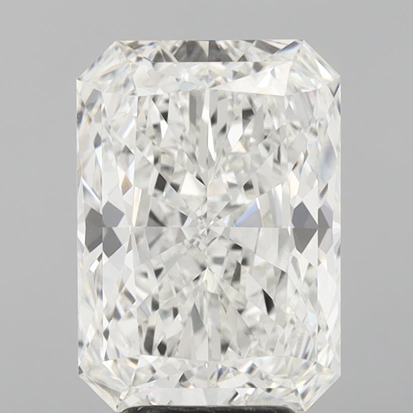 5.05ct Radiant G VVS2 Lab Created Diamond
