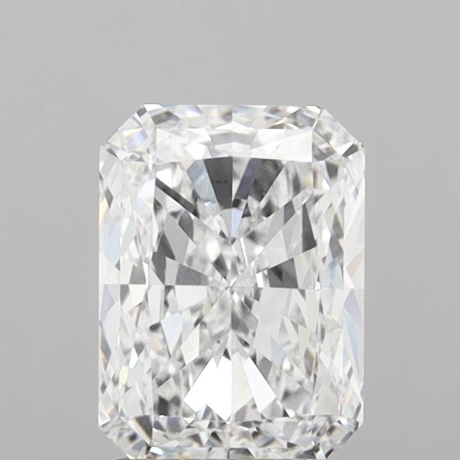 2.52ct Radiant D VVS1 Lab Created Diamond