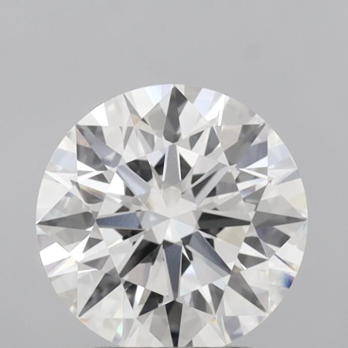 2.1ct Round D VVS1 Lab Created Diamond