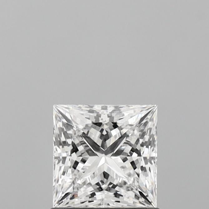 0.96ct Princess E VS2 Lab Created Diamond