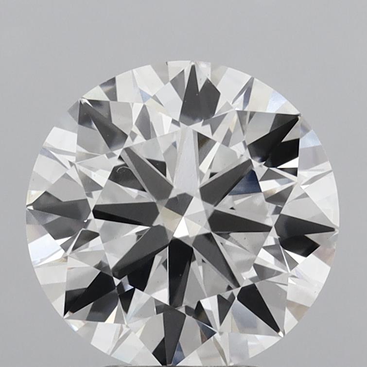 3.87ct Round E VS1 Lab Created Diamond
