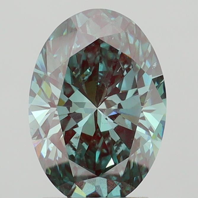 2.55ct Oval VVS2 Lab Created Diamond