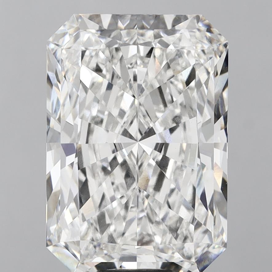 14.08ct Radiant F VVS2 Lab Created Diamond