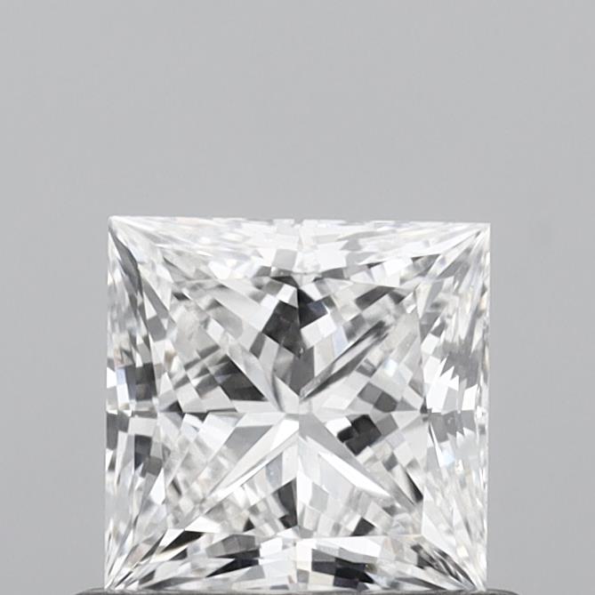 0.66ct Princess D VVS2 Lab Created Diamond