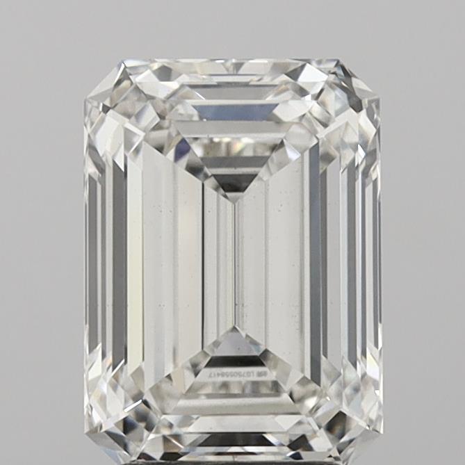 3.02ct Emerald H VS1 Lab Created Diamond
