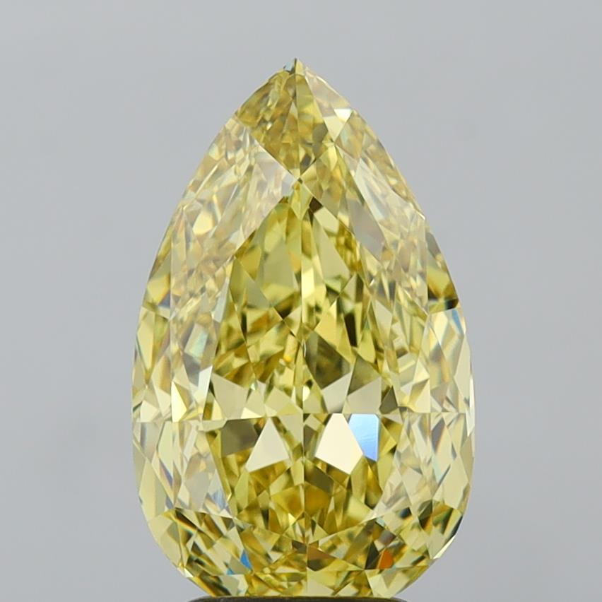 4.08ct Pear VVS2 Lab Created Diamond