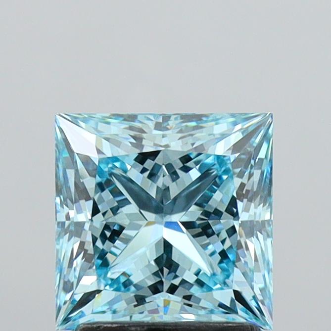 1.95ct Princess VVS2 Lab Created Diamond