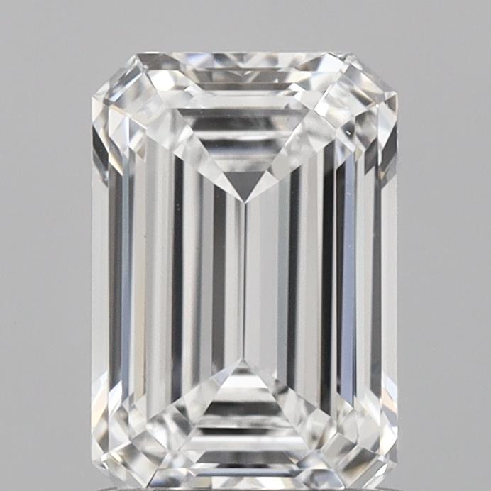 1.13ct Emerald D VS2 Lab Created Diamond
