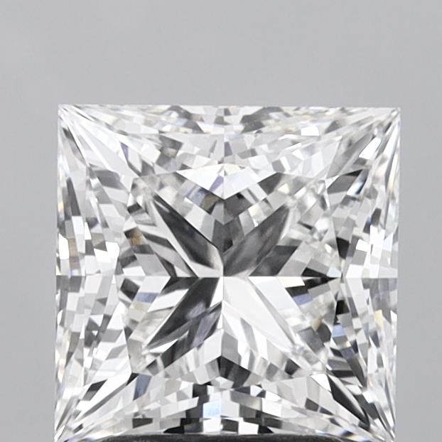 2.72ct Princess E VVS2 Lab Created Diamond