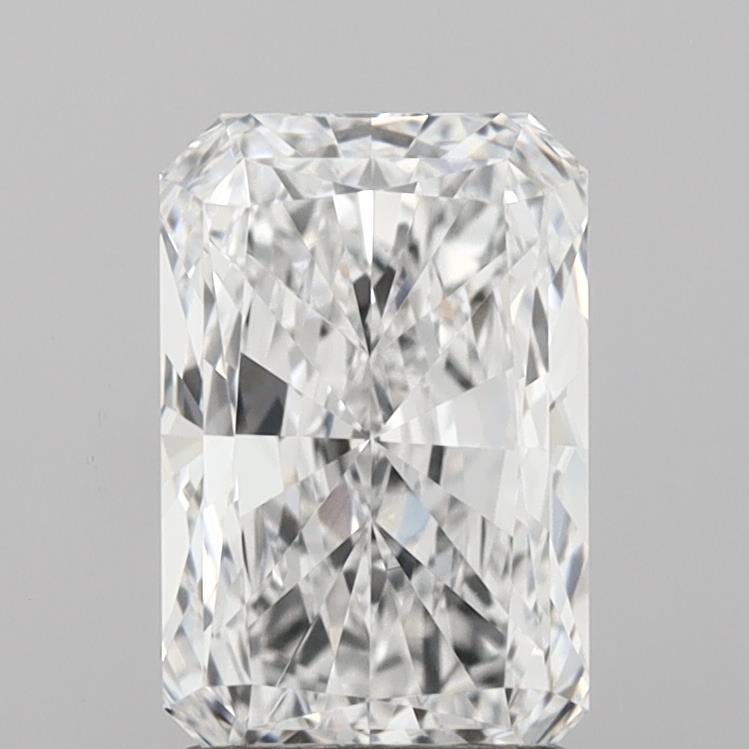 1.74ct Radiant D VVS2 Lab Created Diamond