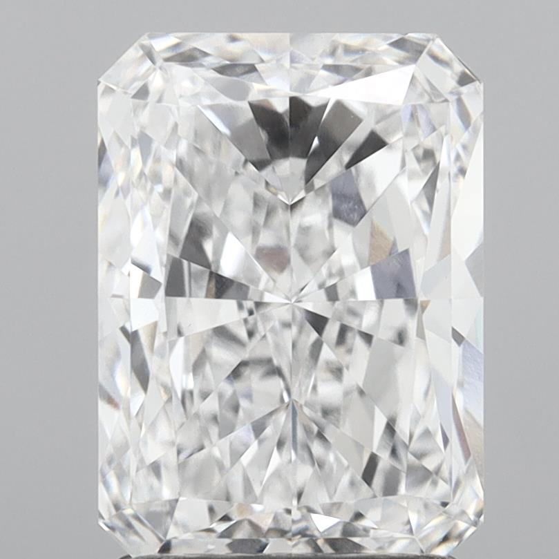 2.52ct Radiant D VVS2 Lab Created Diamond