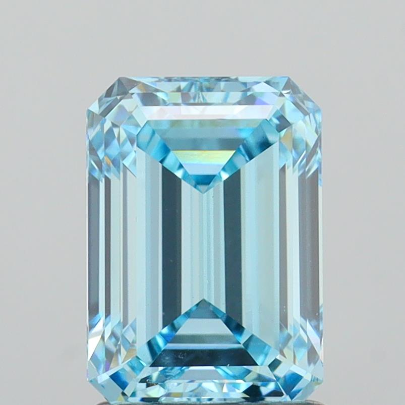 1.91ct Emerald VVS2 Lab Created Diamond