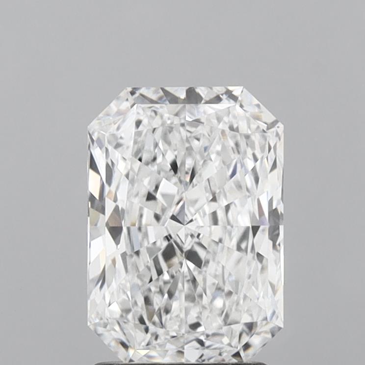 1.93ct Radiant D VVS2 Lab Created Diamond