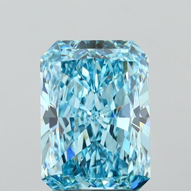 1.89ct Radiant VVS2 Lab Created Diamond