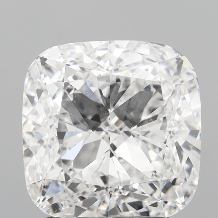 3.01ct Cushion E VVS2 Lab Created Diamond