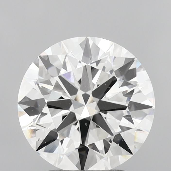 2.86ct Round E VVS2 Lab Created Diamond