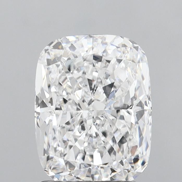 2.58ct Cushion D VVS2 Lab Created Diamond