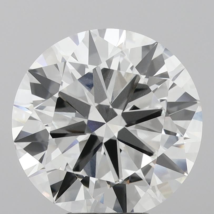 6.01ct Round F VVS2 Lab Created Diamond