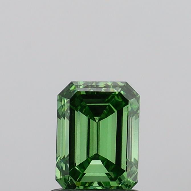 0.98ct Emerald VS1 Lab Created Diamond