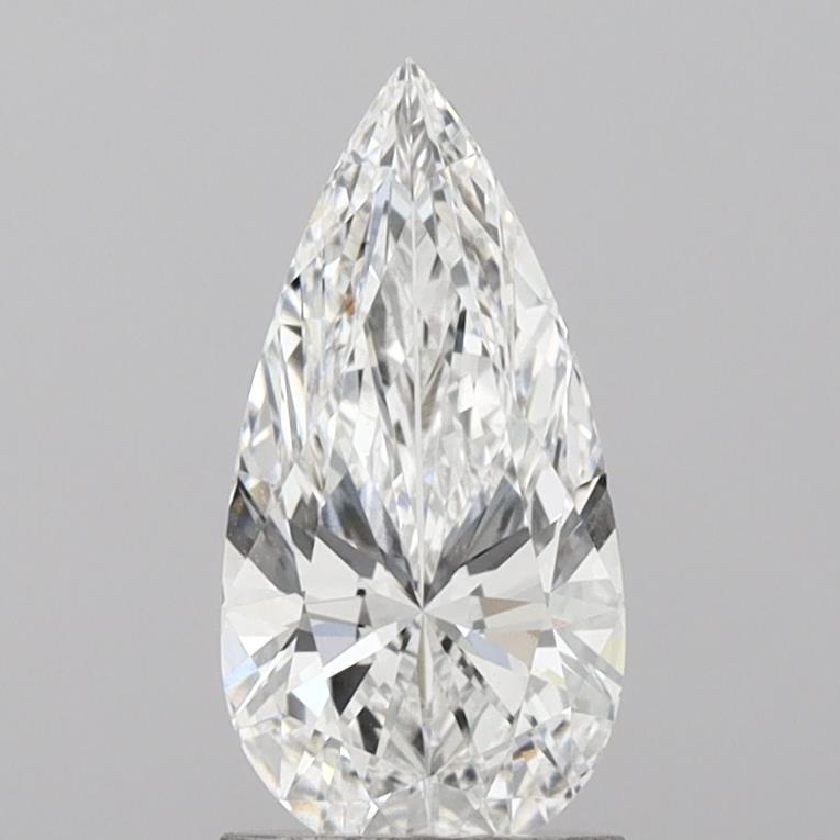 1.57ct Pear E VVS2 Lab Created Diamond