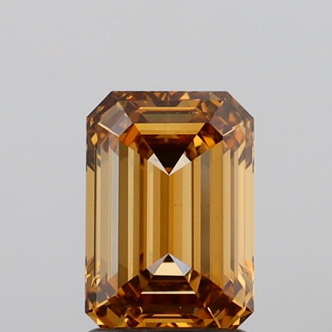 1.46ct Emerald VS1 Lab Created Diamond