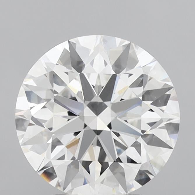 3.02ct Round E VVS2 Lab Created Diamond