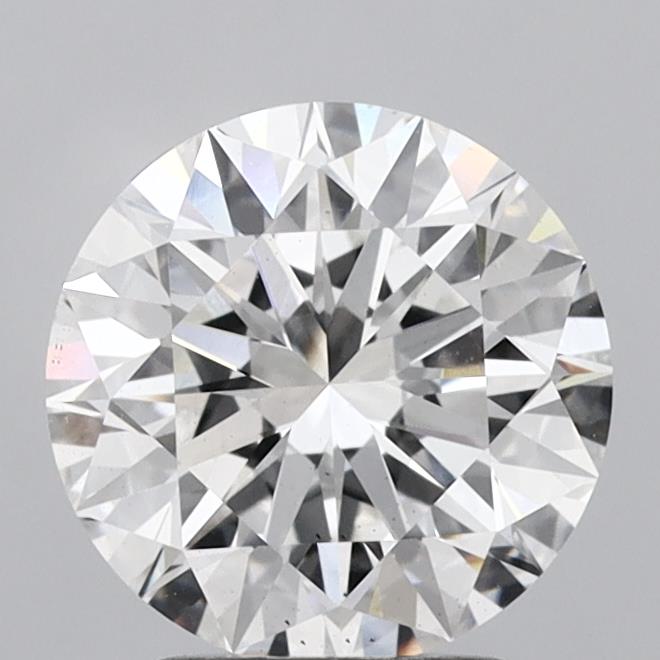 2.76ct Round E VS2 Lab Created Diamond