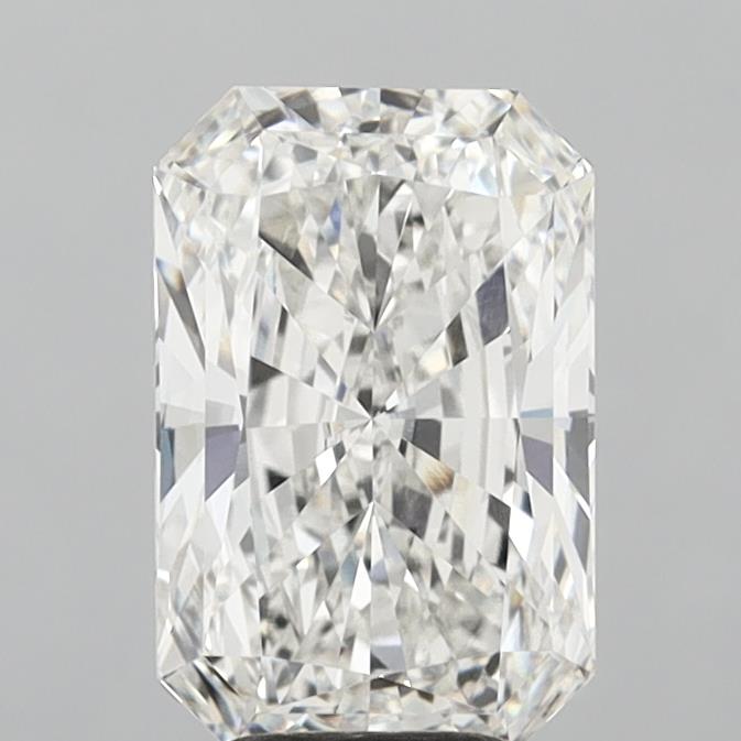 5.07ct Radiant F VVS2 Lab Created Diamond
