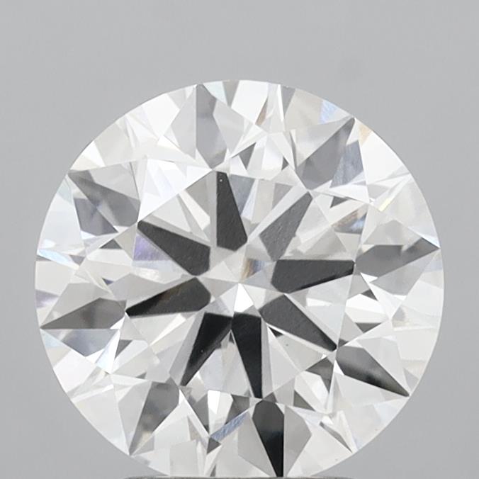 2.88ct Round E VVS2 Lab Created Diamond