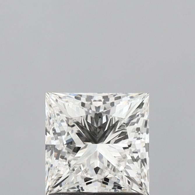 1.24ct Princess G VVS2 Lab Created Diamond