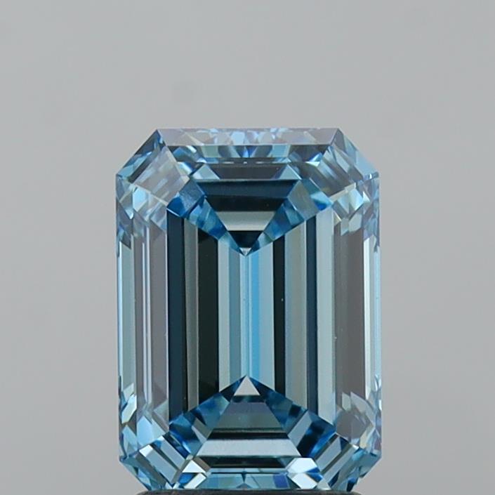 2.08ct Emerald VVS2 Lab Created Diamond