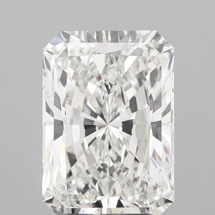 2.71ct Radiant F VS1 Lab Created Diamond