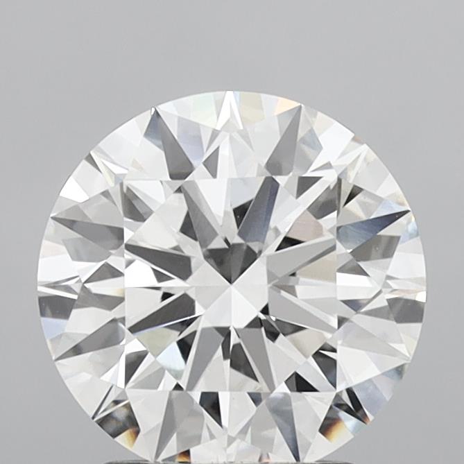 2.88ct Round E VVS2 Lab Created Diamond