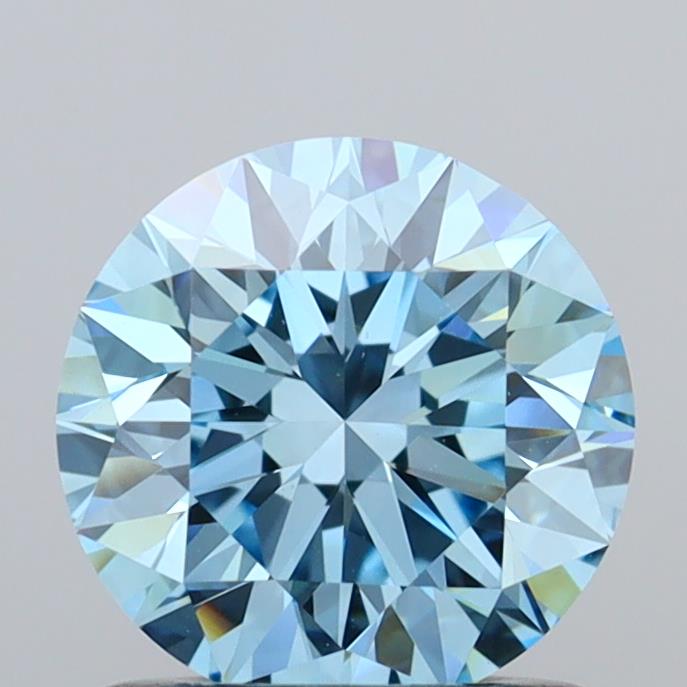 1ct Round VVS1 Lab Created Diamond