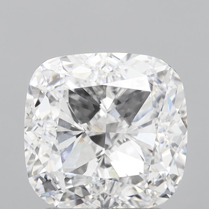 3.06ct Cushion D VVS2 Lab Created Diamond
