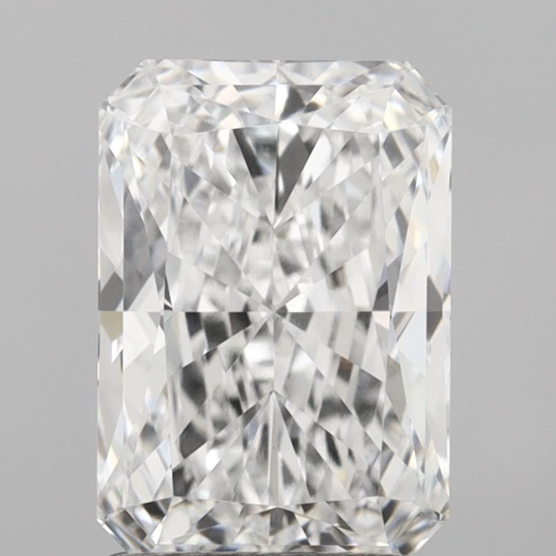 2.59ct Radiant E VVS1 Lab Created Diamond