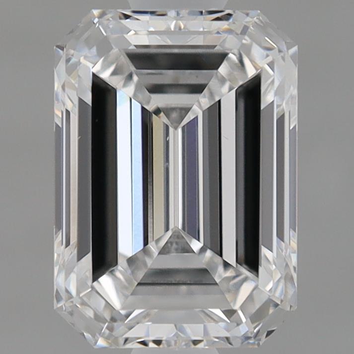 0.96ct Emerald D VS2 Lab Created Diamond