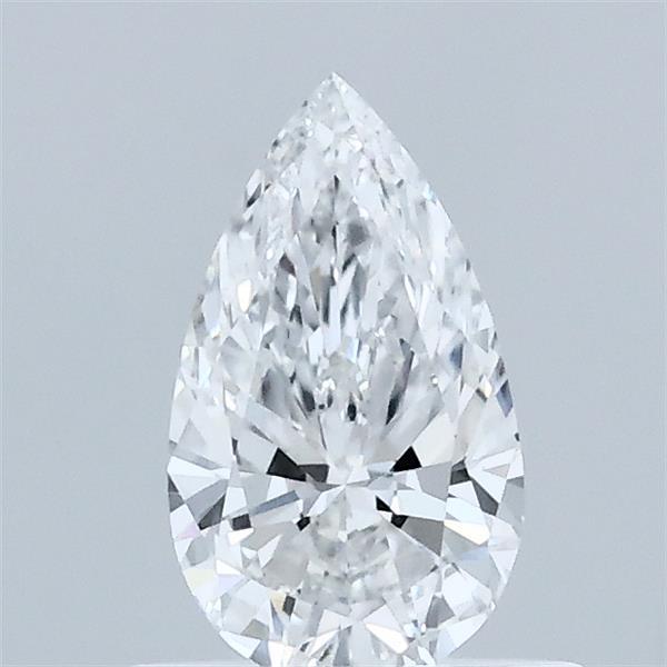 0.57ct Pear D VVS1 Lab Created Diamond