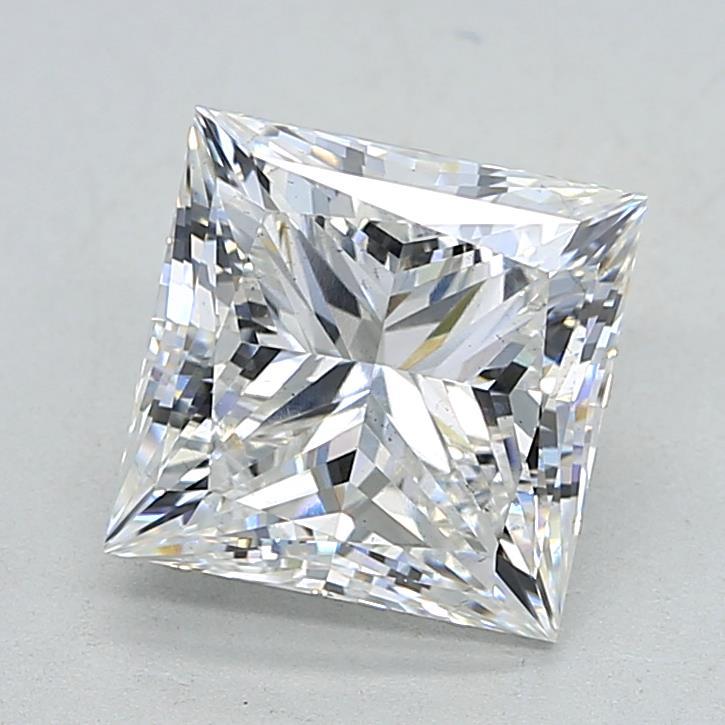 4.03ct Princess F VS2 Lab Created Diamond